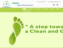 Tablet Screenshot of credaicleancity.com